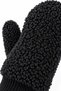 Teddy Fleece-Lined Fingerless Gloves, Kids' Gloves, Black YA002 - 5