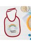 BK Kids "One of Mom's" Design Red Baby Bib - 1 en124415