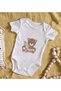 BK Kids Cute Bear-Printed Baby Bodysuit - Model 1, 12–18 months