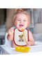 Bk Kids Cute Bear Design Red Baby Bib - 2 - 2