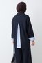Striped Casual Navy Blue Suit - 4