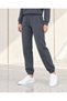 Women's Charcoal Grey 3-Thread Sweatsuit Set with Side Pockets, Super Soft, Fleece-Lined - 7