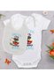 BK Kids "Dad's Fisherman Friend" Design Baby Bodysuit and Bib Gift Set - Model 1 9