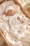Girl Baby 5-Piece Hospital Discharge Set in a Box, Newborn Cotton, 0–3 Months, 50–56 cm - 4