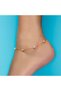 18Kt Gold Pearl Anklet A1YK23 - 2