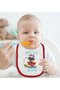 BK Kids "Dad's Fisherman Friend" Design Red Baby Bib - 1 en124459 - 2