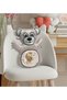 Cute Lion-Printed Cream Teddy Bear Pillow - 3 - 3