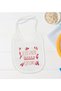 BK Kids "Auntie's Honey Lokum" Design White Baby Bodysuit and Bib Gift Set-1, Size 9-12 A - 3