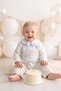 Boys' Dungarees Set with Bow Tie and Shirt—2-Piece Set for Birthdays, Holidays, and Special Occasions - 6