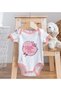 BK Kids "My Aunt Is Different" Pink Baby Bodysuit - 1, 6–9 Months - 4
