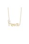 18Kt Gold Handmade Mom Necklace with Cultured Pearl | Shiny & Glossy Finish N1YP46