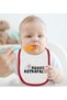 BK Kids Bravo Red Baby Bib with Whale Design - 1 - 2