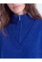 LCW Modest Blue Knit Tunic with a Crew Neck or Half-Crew Neck for Women—The NEVAVM Difference - 3