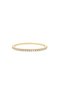 18Kt Gold Half Diamond Ring DR1Y143 Size 54
