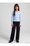 Lcw Kids Black Girls' Gabardine Cargo Pants