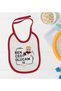 BK Kids "I'm Going to Be a CEO" Red Baby Bib - 1 en124490