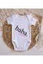 BK Kids "Dad" Design Baby Bodysuit - Model 1 - 2
