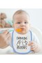 BK Kids Drinking Buddies Blue Baby Bodysuit and Bib Gift Set #1, 12–18 Months - 4
