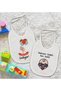 BK Kids "The Owner of the Place" Designer 2-Pack White Baby Bibs - 1 en126908 - 2
