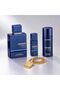 Amber Oud Dubai Night Perfumery Gift Set, 75ml + 30ml Extrait de Parfum, Refillable Atomizer & Gold-Plated Chain Locket, Unisex Arabic Fragrance