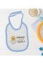 BK Kids Blue Baby Bib with "Auntie's Little Bird" Design en121195