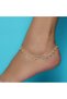 18Kt Gold Pearl Anklet A1YK19 - 2