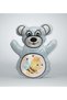Cute Blue Teddy Bear Print Pillow - 1