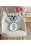 Blue Bear Pillow with Cute Teddy Bear Print - 5 - 3