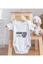 BK Kids "Gelüse Gelü" Design White Baby Bodysuit and Bib Gift Set-1, 0-3 Months, 478974b0 - 5