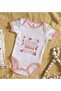 BK Kids Pink Baby Bodysuit with "Auntie's Honey Lokum" Design - 1, 6–9 Months - 2