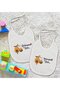 BK Kids "Mom and Dad's Honey" Design White Baby Bib Set of 2 - 1 en126876 - 2