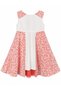 Mercan Çiçek White Lace-Trimmed Dress with Detailed Headpiece for Girls - 8