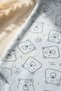 100% Natural Cotton Long-Sleeved Baby Bodysuit - Teddy Bear Print, Soft-Textured Fabric - 4