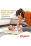 Softouch Wide Neck Peristaltic PLUS Decorated Nursing Bottle, SS Nipple Size, BPA Free, 0 + Months, 160ml - 7