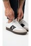 6F XENA 6PR Men's Retro Court Sneaker with Suede Toe, Laces, and Rubber Sole—Casual, Comfortable Athletic Sneakers - 4