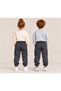 Kids' Girls' and Boys' School and Everyday Wear Unisex Jogger Pants, Anthracite, Elasticated Hem, Pockets, and Drawstrings, Ages 3–10 - 3