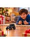 1:64 Scale Mini RC Off Road SUV Monster Truck, 2.4GHz Remote Control Racing Jeep with 4 Channel Control, 3 Speed Settings, Big Wheels, Mini Rally Car with Storage Case for Kids Ages 6+ - 2