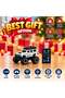 1:64 Scale Mini RC Off Road SUV Monster Truck, 2.4GHz Remote Control Racing Jeep with 4 Channel Control, 3 Speed Settings, Big Wheels, Mini Rally Car with Storage Case for Kids Ages 6+ - 5