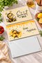 3-Piece Glass Cutting Board Set | Bee Happy | 17 cm x 29 cm - 5