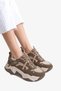 Setya Women's Athletic Sneakers Casual - Taupe Color Suede - 2