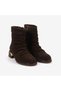 Hawen Angels Women's 5 cm PU Sole Suede Leather Boots 702010 - 3