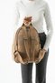 DAILY Water-Resistant Crinkle Fabric Multi-Pocket School and Backpack - 3