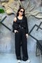 Modal Ruched Sweatshirt and Pants Set SUN620