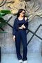 Modal Ruched Sweatshirt and Pants Set SUN620 - 4