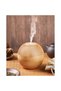 Aromatherapy Diffuser and Humidifier with Oak Design, Multicolor LED, USB - 2