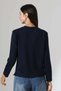 Women's Crew Neck Soft-Textured Long-Sleeve Modal Blouse - 5