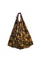 Designed by Aydın GÖZE Valentine's Day and Mother's Day Gabardine Camouflage Print 2-Pattern Origami-Style Shoulder Bag - 5