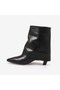 Hawen Angels Women's Rubber Sole Genuine Leather 6cm Heeled Boots 70111 - 2
