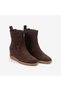 Hawen Angels Women's 8 cm Rubber Sole Genuine Suede Leather Boots 1149 - 3
