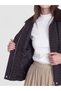 From UZG STORE: A Velvet Robe-Square Neck Checked Embroidered Women's Jacket for Fashion-Conscious Women - 5